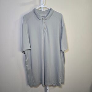 Nike Golf Tour Performance Dri-FIT Polo Shirt Men's XXL Gray Short‎ Sleeve